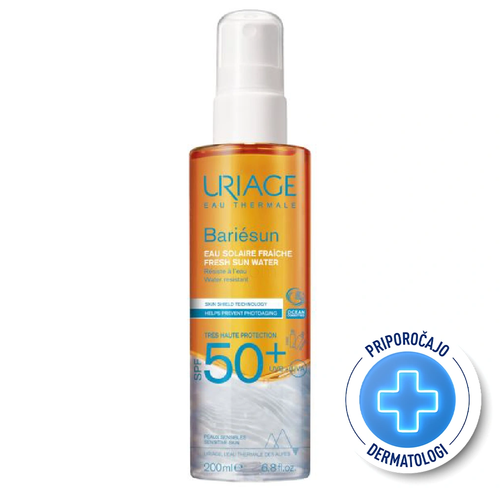 Uriage Bariesun, vodica za zaščito pred soncem - ZF50+ (200 ml)