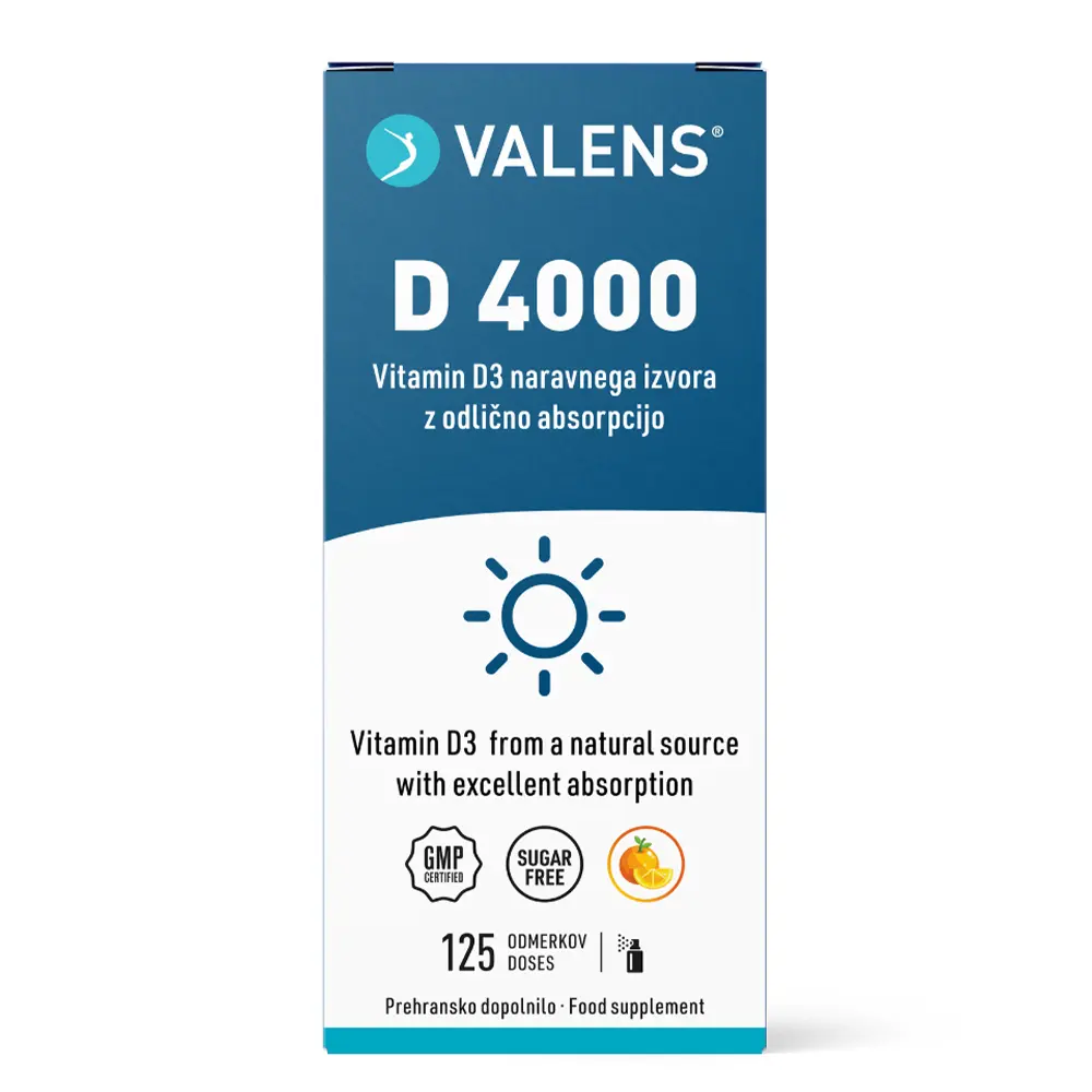Valens D 4000, ustno pršilo (25 ml)