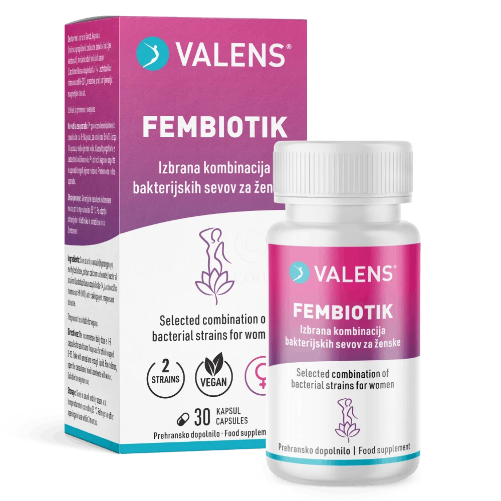 Valens FemBiotik, kapsule (30 kapsul)