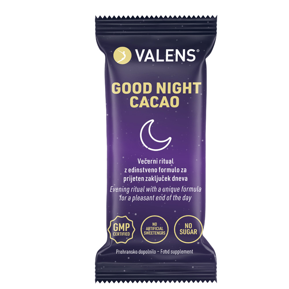 Valens Good Night Cacao, vrečke (30 vrečk)