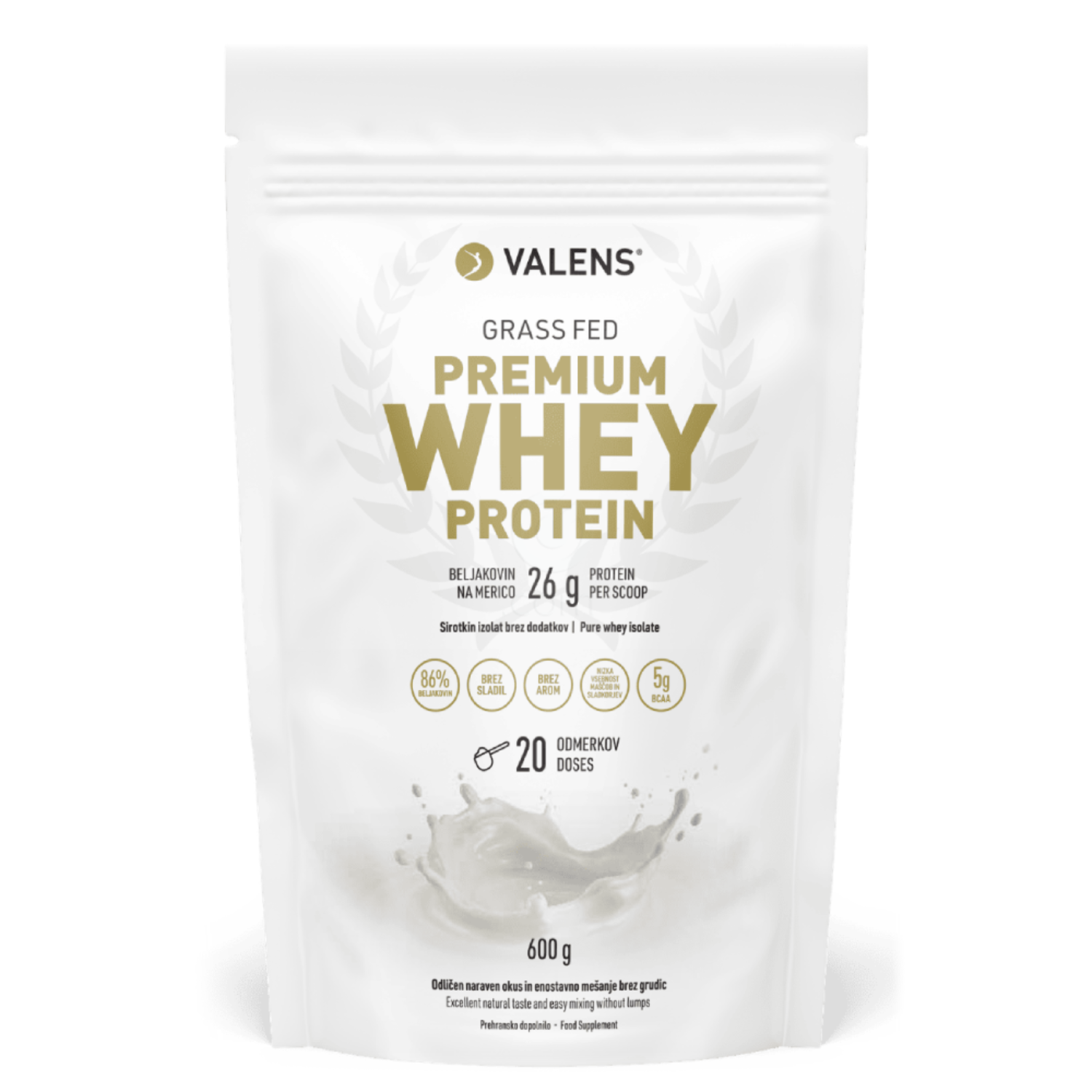 Valens Premium Whey Protein, prašek (600 g)