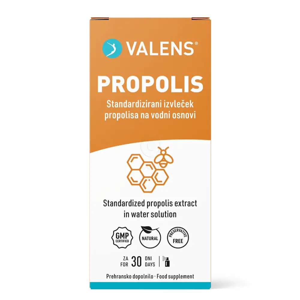 Valens Propolis, ustno pršilo z okusom limone (25 ml)