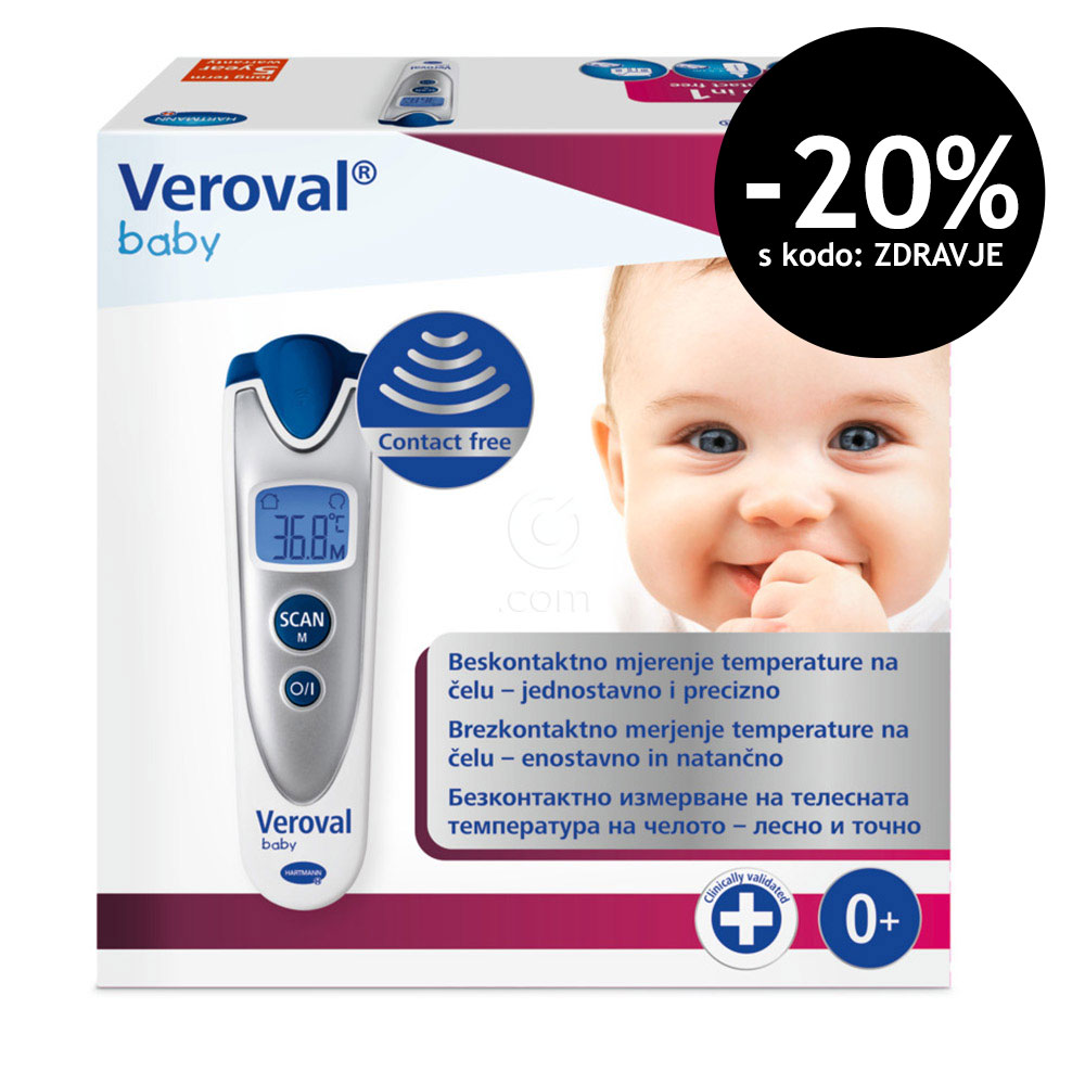Veroval Baby, brezkontaktni termometer (1 komplet)