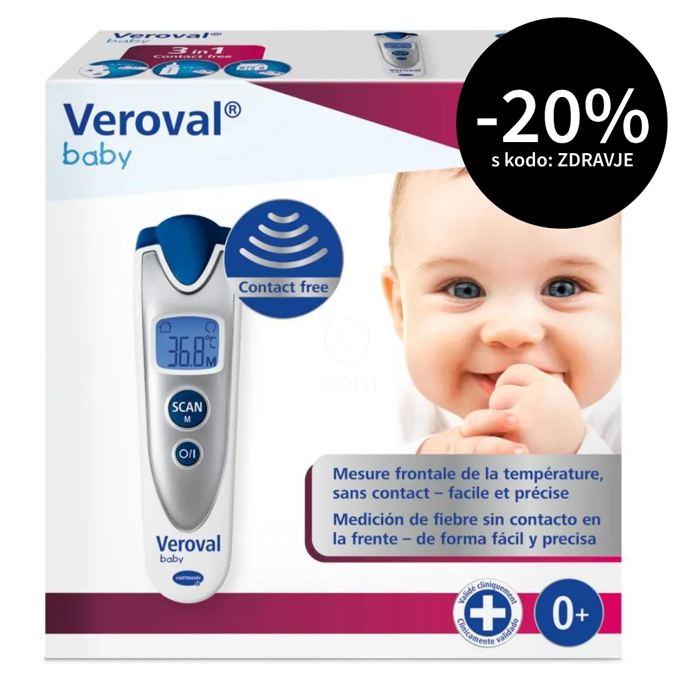 Veroval Baby, brezkontaktni termometer (1 komplet)