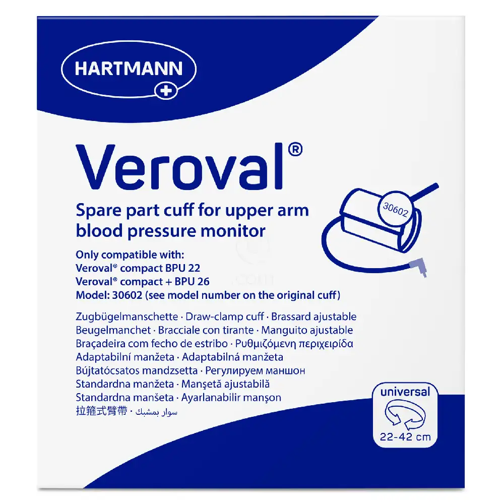 Veroval BPU 22 in BPU 26, manšeta za merilnik krvnega tlaka (1 manšeta)