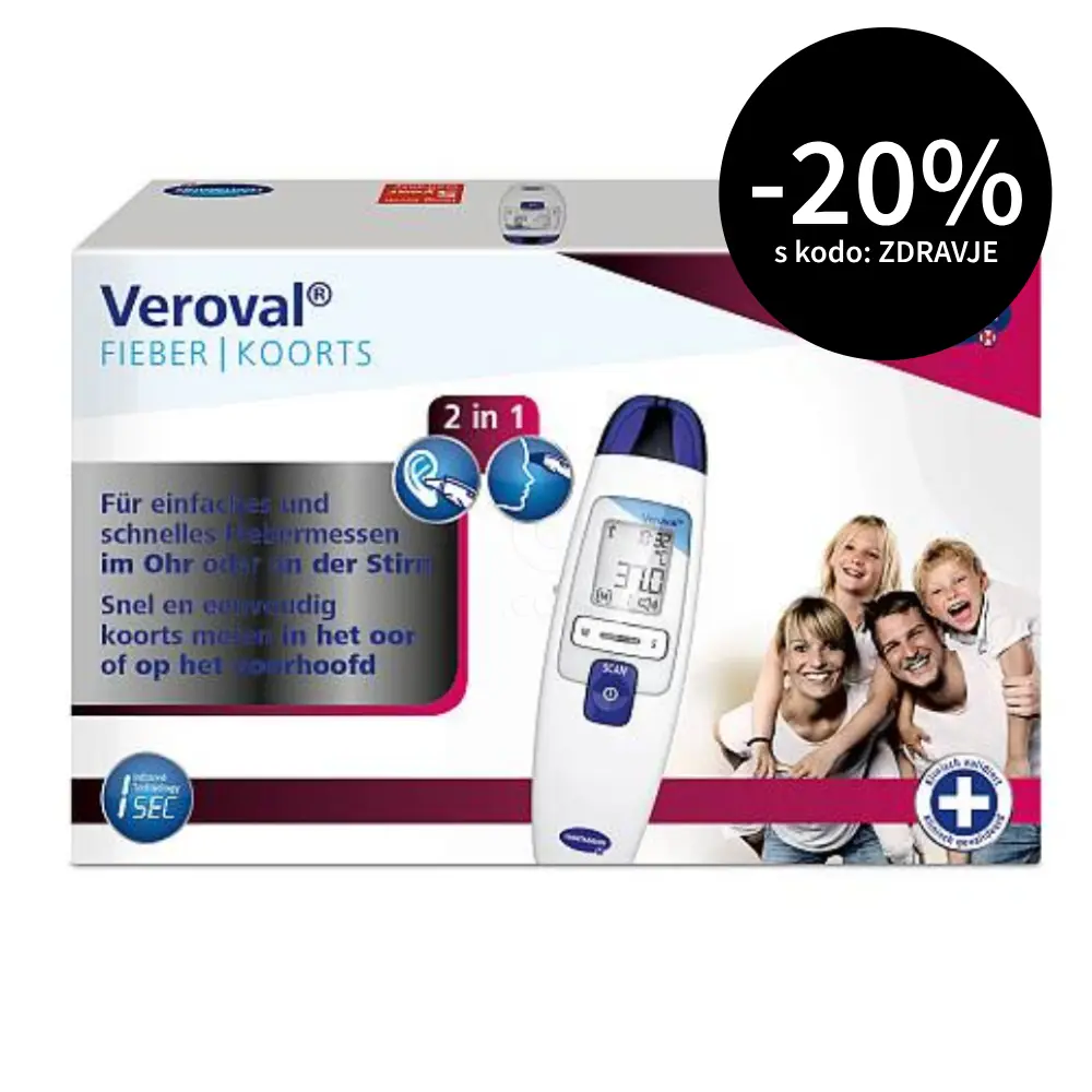Veroval Duo Scan 2in1, termometer (1 komplet)