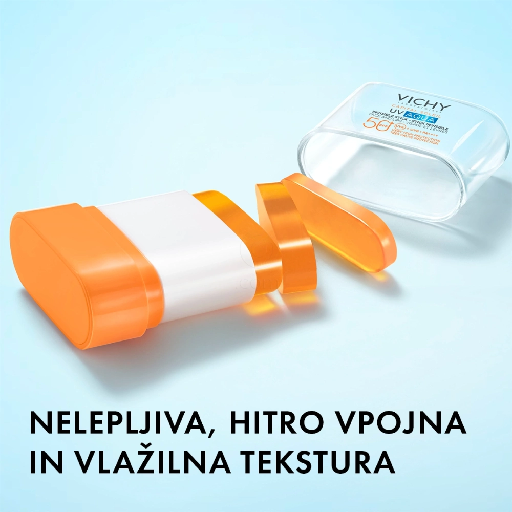 Vichy Capital Soleil UV Aqua, nevidni stik za obraz in ustnice - ZF50+ (9 g)