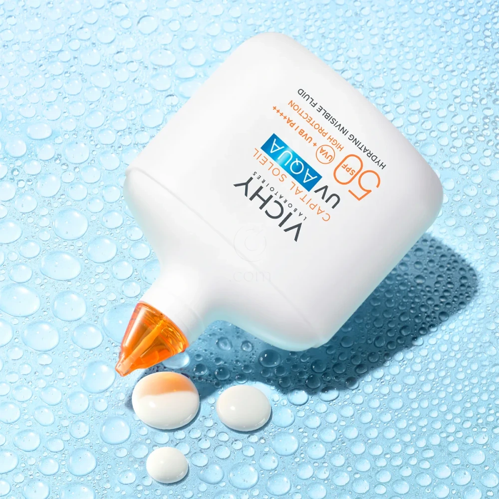 Vichy Capital Soleil UV Aqua, nevidni vlažilni fluid - ZF50 (50 ml)