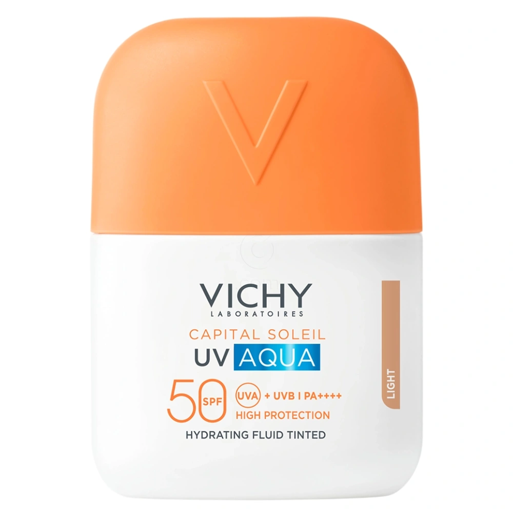 Vichy Capital Soleil UV Aqua, tonirani vlažilni fluid - light - ZF50 (50 ml)