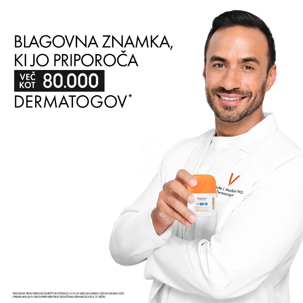 Vichy Capital Soleil UV Aqua, tonirani vlažilni fluid - medium - ZF50 (50 ml)