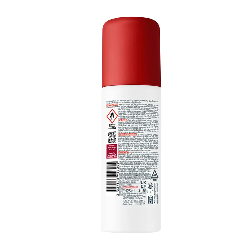 Vichy Clinical Control 96h, antiperspirant sprej proti potenju (125 ml)