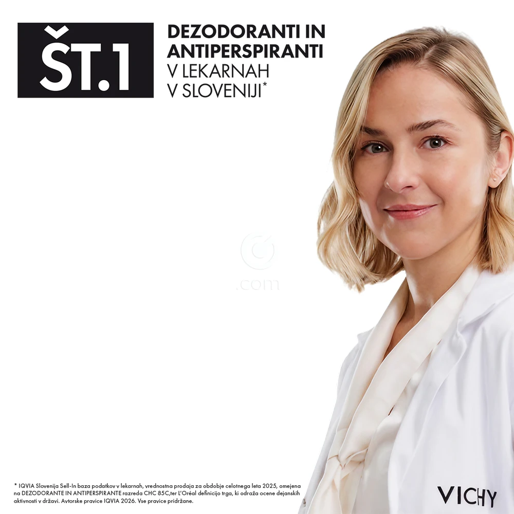 Vichy Clinical Control 96h, antiperspirant sprej proti potenju (125 ml)