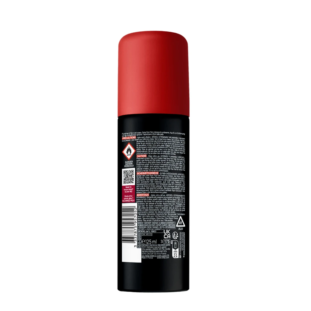 Vichy Homme Clinical Control, antiperspirant sprej proti potenju (125 ml)