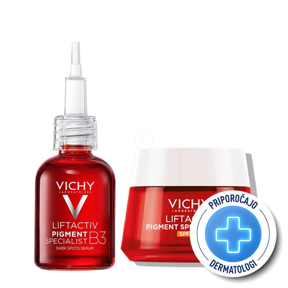 Vichy Liftactiv B3 Dark Spots, protokol za hiperpigmentacijske madeže - serum + krema (30 ml + 50 ml)