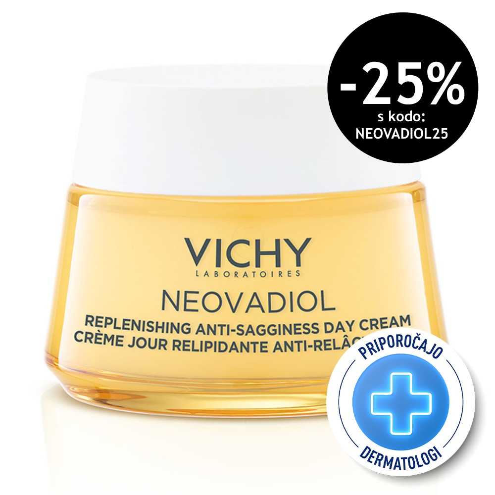 Vichy Neovadiol, dnevna nega v postmenopavzi za zelo suho in zrelo kožo (50 ml)