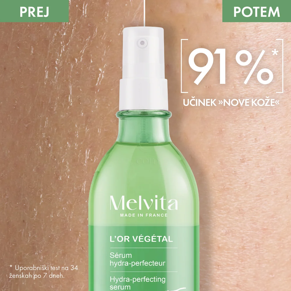 Melvita L'Or Vegetal, vlažilni serum za perfekcijo telesa (100 ml)