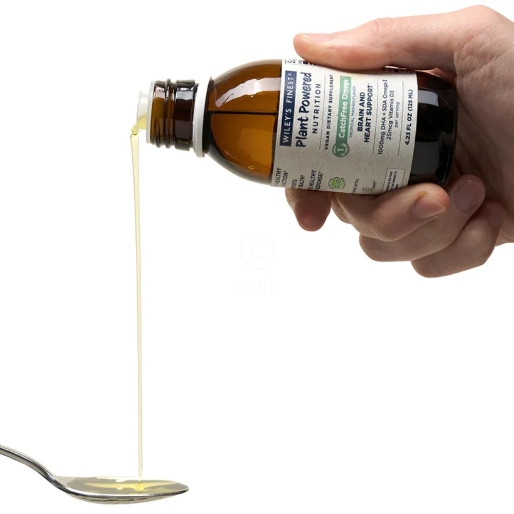 Wiley's Finest Full Spectrum Omega-3 Vegan Catch Free, tekočina (125 ml)