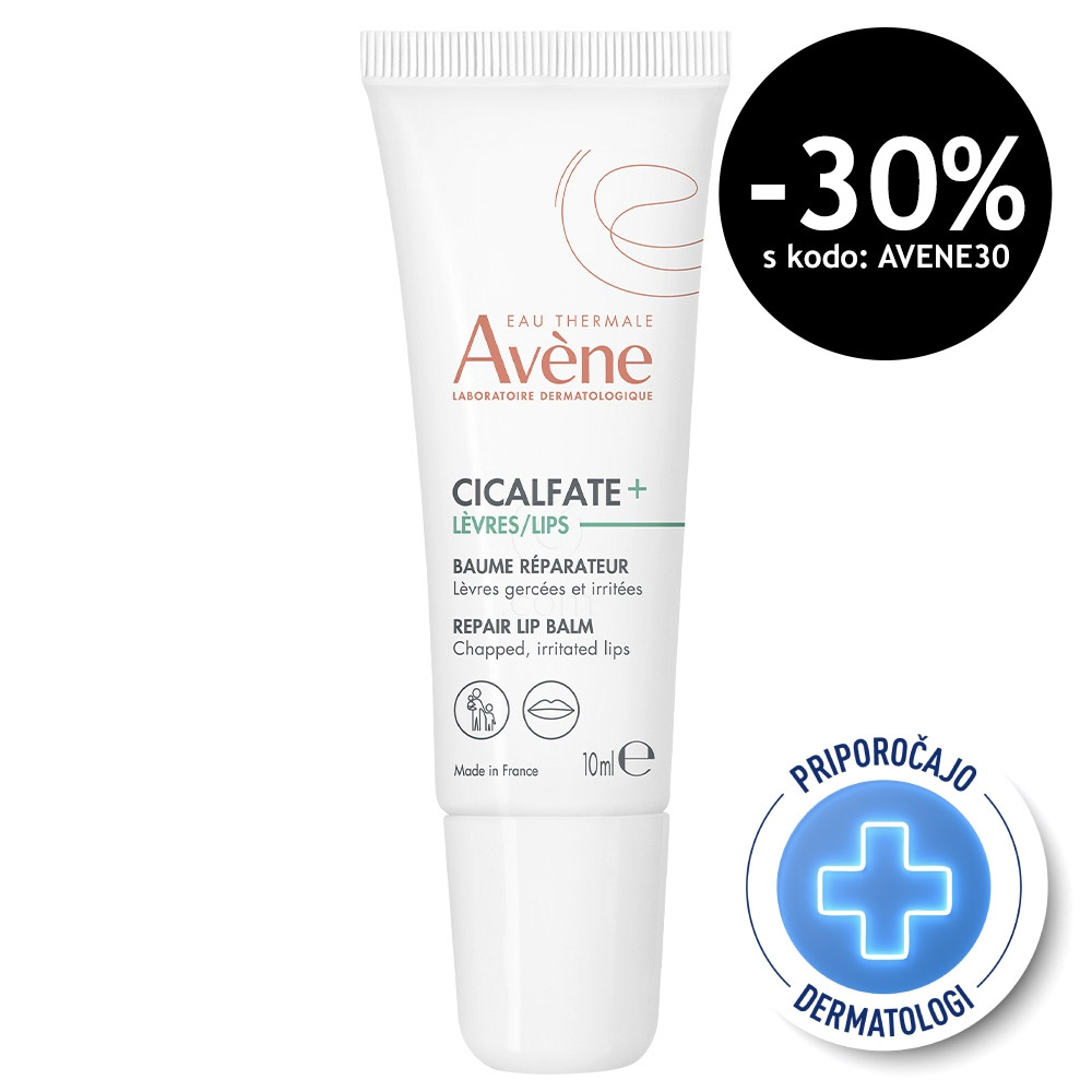 Avene Cicalfate+, balzam za ustnice (10 ml)