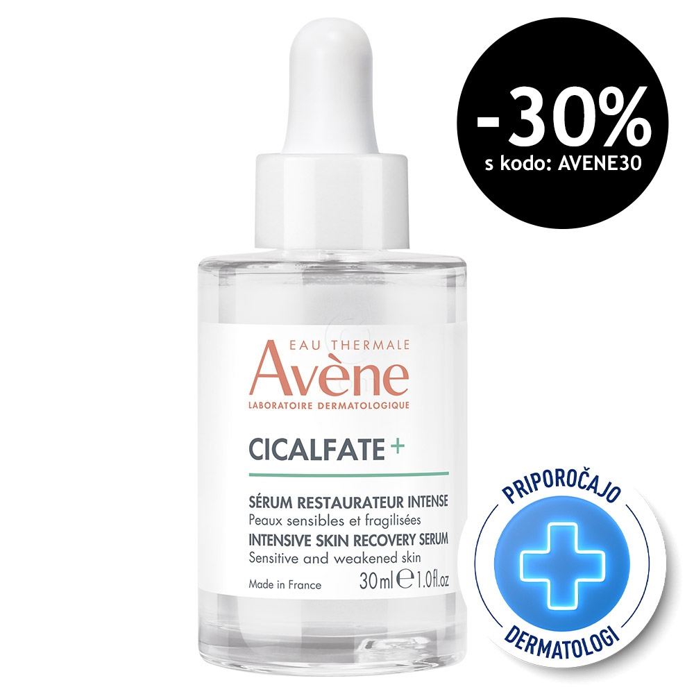 Avene Cicalfate+, intenzivni obnavljajoči serum (30 ml)