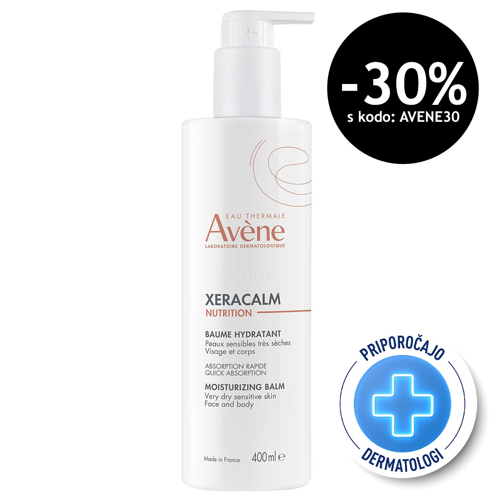 Avene XeraCalm Nutrition, vlažilni balzam (400 ml)