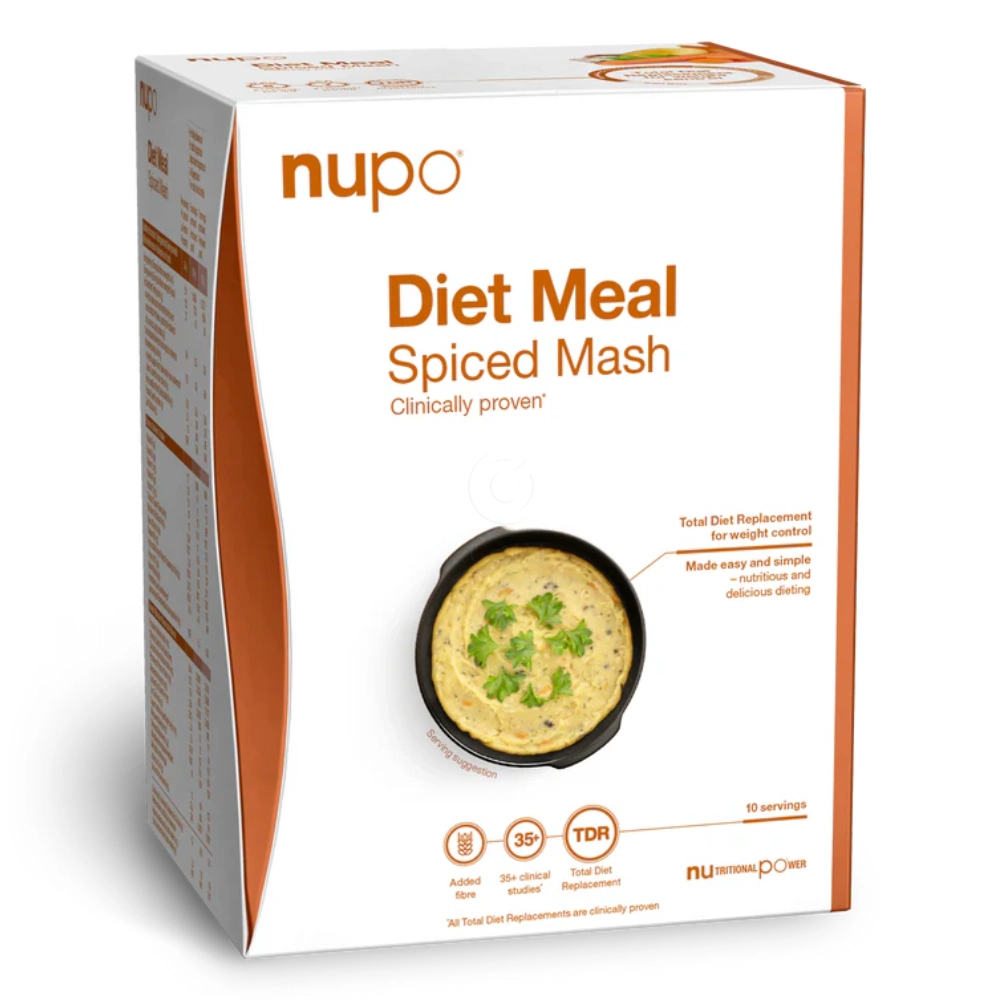 Nupo dietni topli obrok, Začinjen pire (10 obrokov)