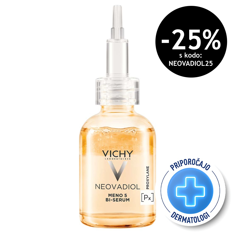 Vichy Neovadiol Meno 5 BI-Serum, serum za nego kože v menopavzi in post menopavzi (30 ml)