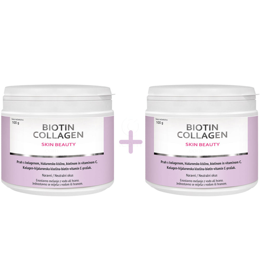Skin Beauty Biotin Collagen Vitabalans Lady, prašek (100 g)