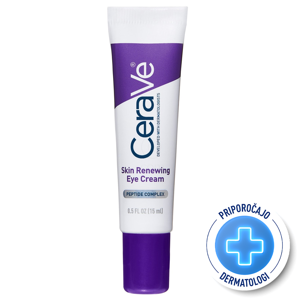 CeraVe, obnovitvena krema s peptidnim kompleksom za predel okoli oči (15 ml)