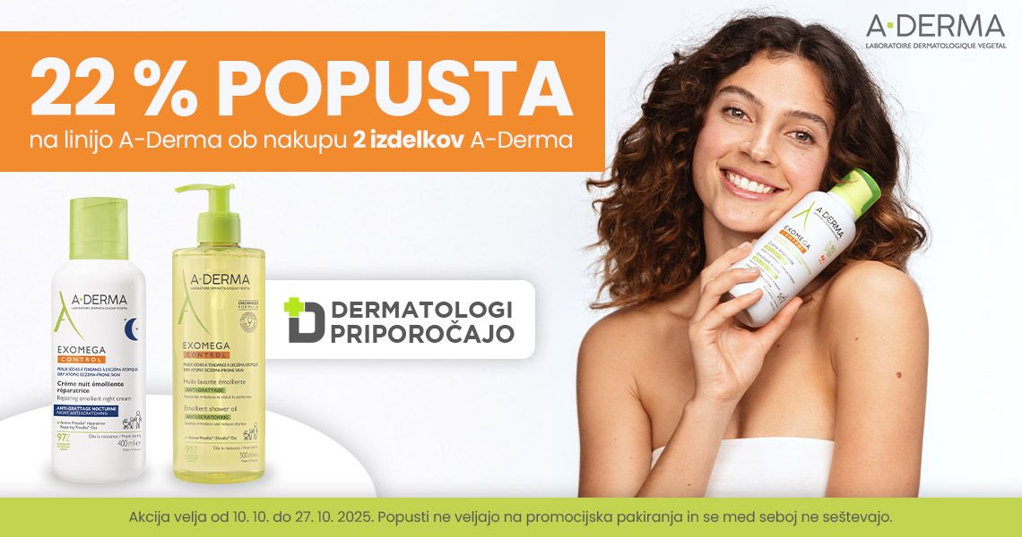 A-Derma kozmetika (do -22%)