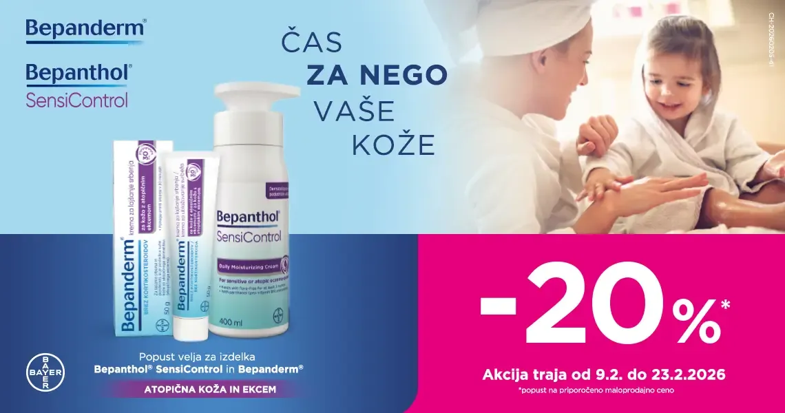 Bepanderm in Bepanthol Sensicontrol (-20%)