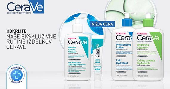Protokoli izdelkov CeraVe so vam na voljo v posebni ponudbi.
