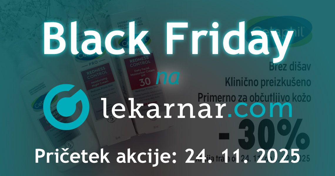 Napovedujemo: Cetaphil Black Friday (-30%)