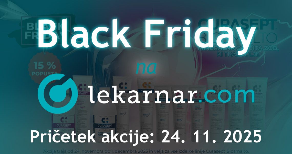 Napovedujemo: Curasept Prevent in Biosmalto Black Friday (-15%)
