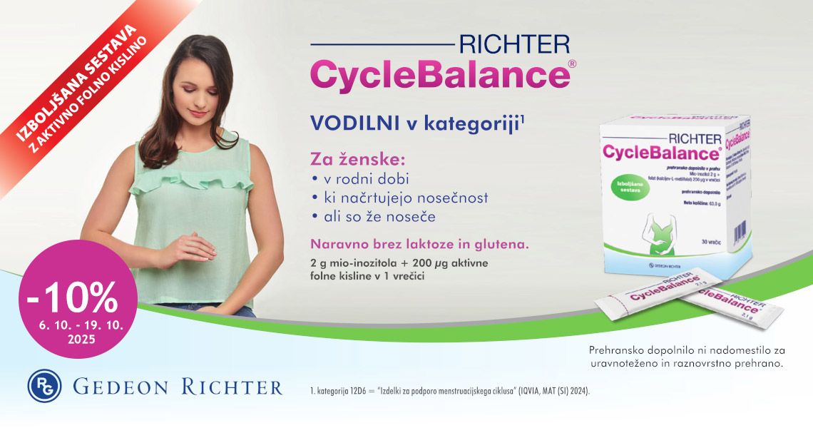 Cyclebalance Richter vam je na voljo 10% ugodneje.