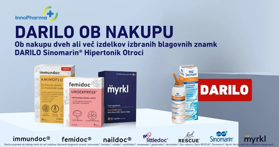 Ob nakupu 2 ali več izdelkov doc phytolabor prejmete darilo.