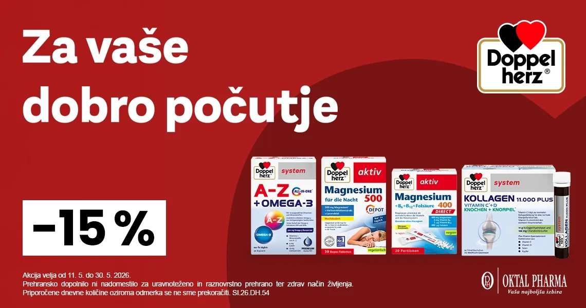 Vsi izdelki Doppelherz (-15%)
