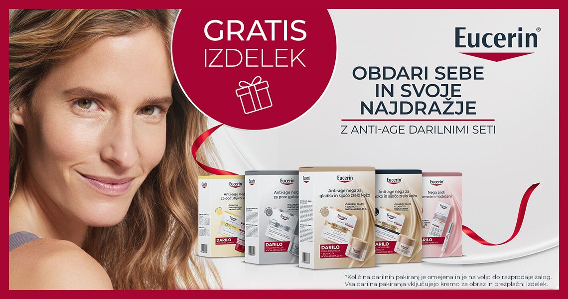 Letos obdarujte z darilnimi seti Eucerin