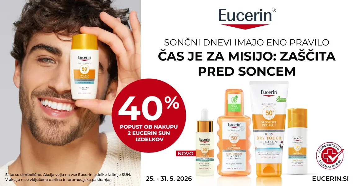 Eucerin Sun (2x = -40 %)