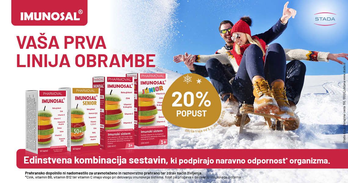 Prehranska dopolnila Imunosal (-20%)