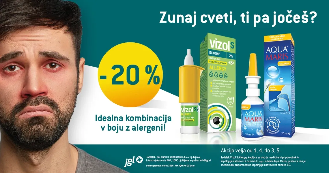 Vizol S Ectoin Allergy in Aqua Maris 4Allergy (-20%)