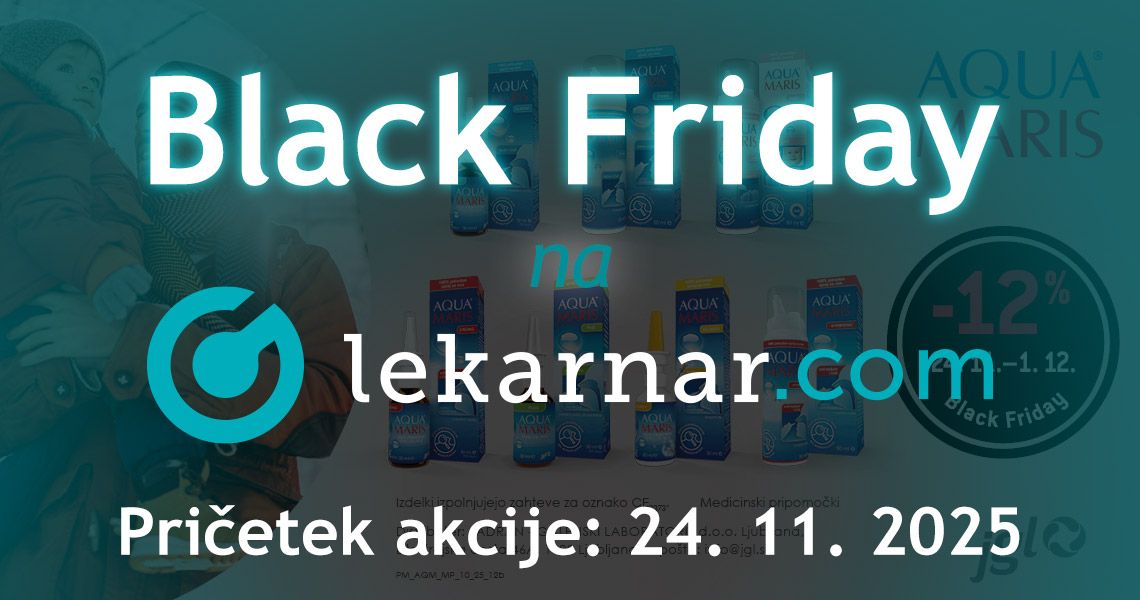 Napovedujemo: Aqua Maris Black Friday (-12%)