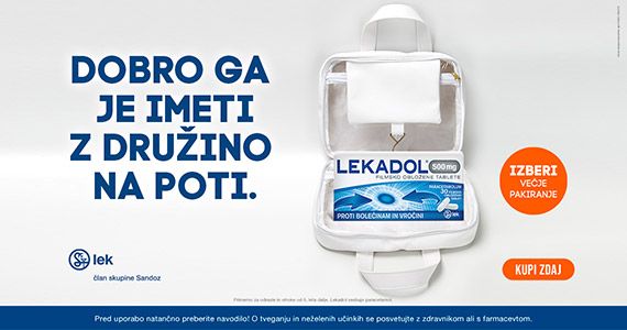 Lekadol - dobro ga je imeti z družino na poti.