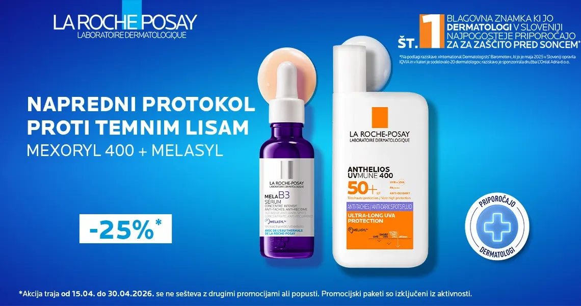 LRP Anthelios za obraz in Mela B3 (-25%)
