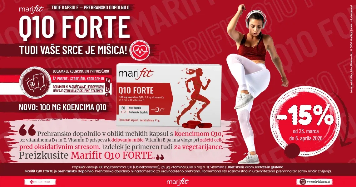 Marifit Q10 Forte 100 mg kapsule (-15%)