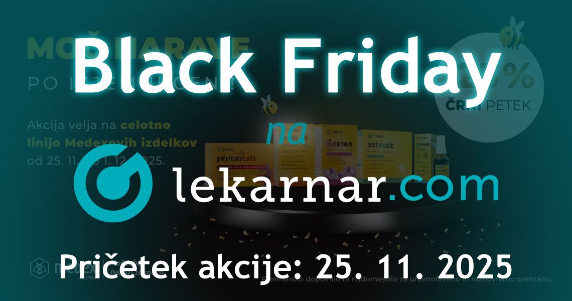 Napovedujemo: Medex Black Friday (-25%)