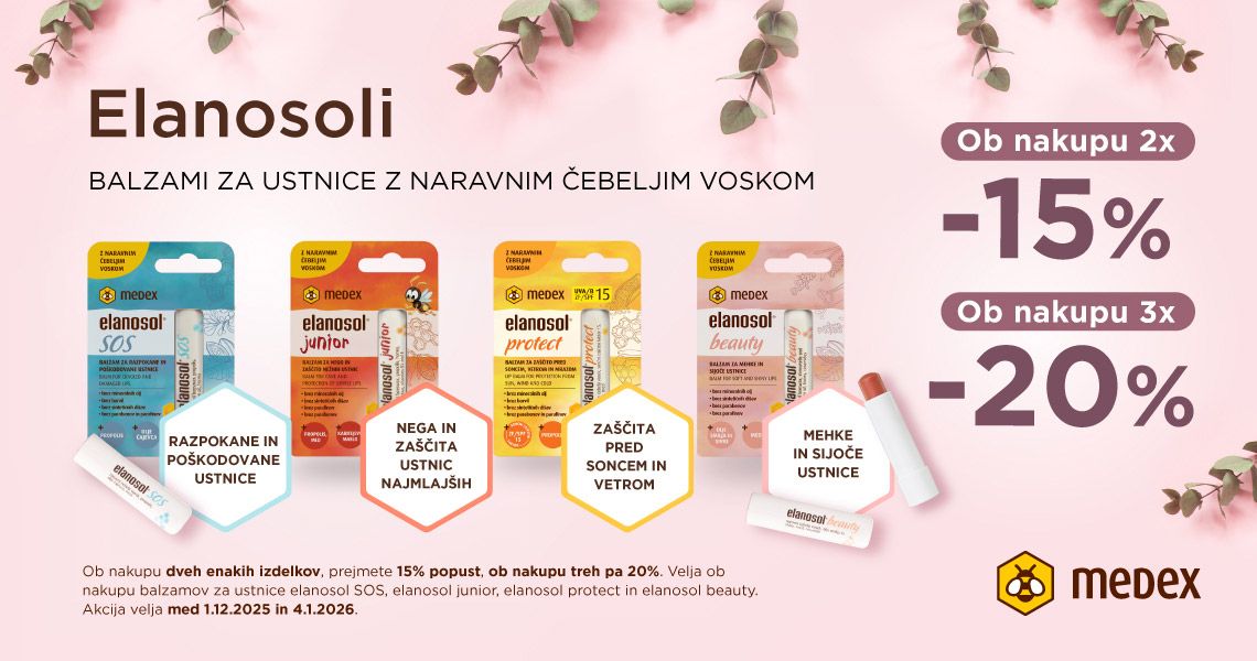 Medex Elanosol balzami (do -20%)