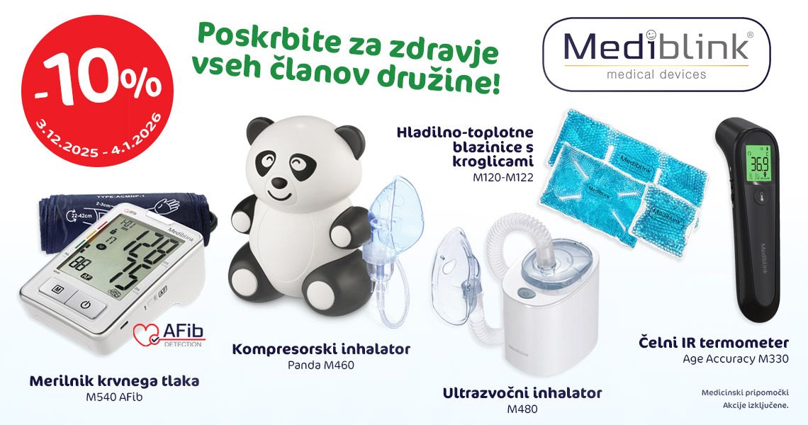 Izbrani izdelki Mediblink (-10%)