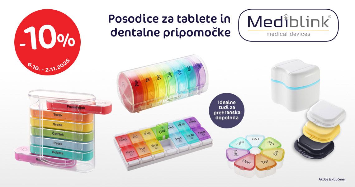 Mediblink posodice za shranjevanje (-10%)