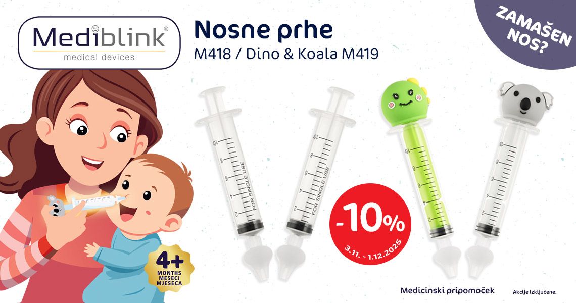 Nosne prhe Mediblink (-10%)