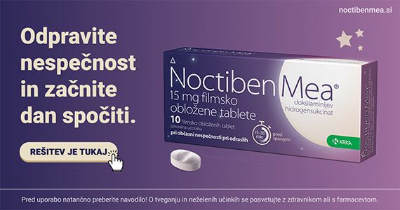 Noctiben Mea - Odpravite nesepečnost in začnite dan spočiti.